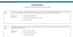 Test de evaluación